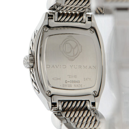 David Yurman Stainless Steel Diamond Dial 25mm Thoroughbred Quartz Watch 6 of 9