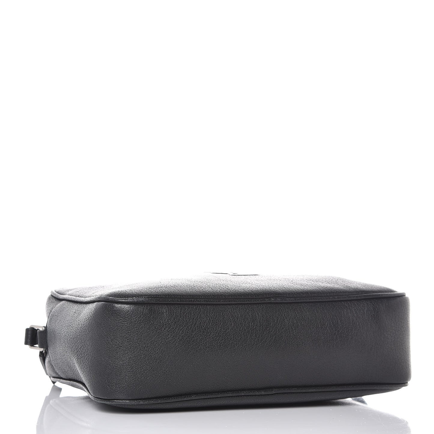 Lambskin Monogram Small Lou Camera Bag Black