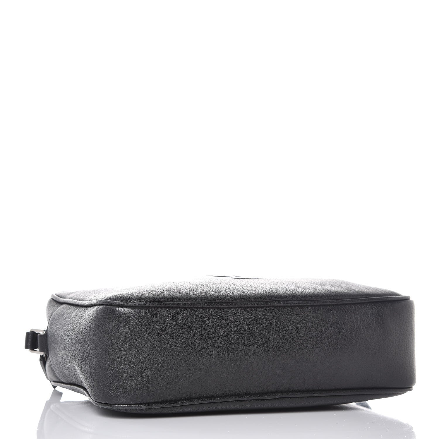 Saint Laurent Lambskin Monogram Small Lou Camera Bag Black 4 of 11
