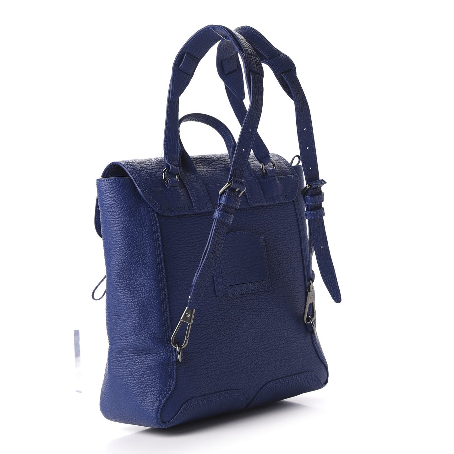 3.1 Textured Calfskin Pashli Backpack Cobalt