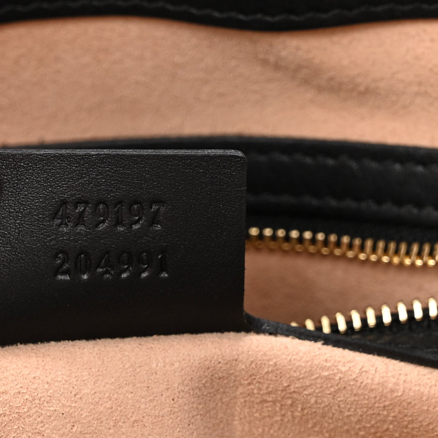 Guccissima Medium Padlock Tote Black