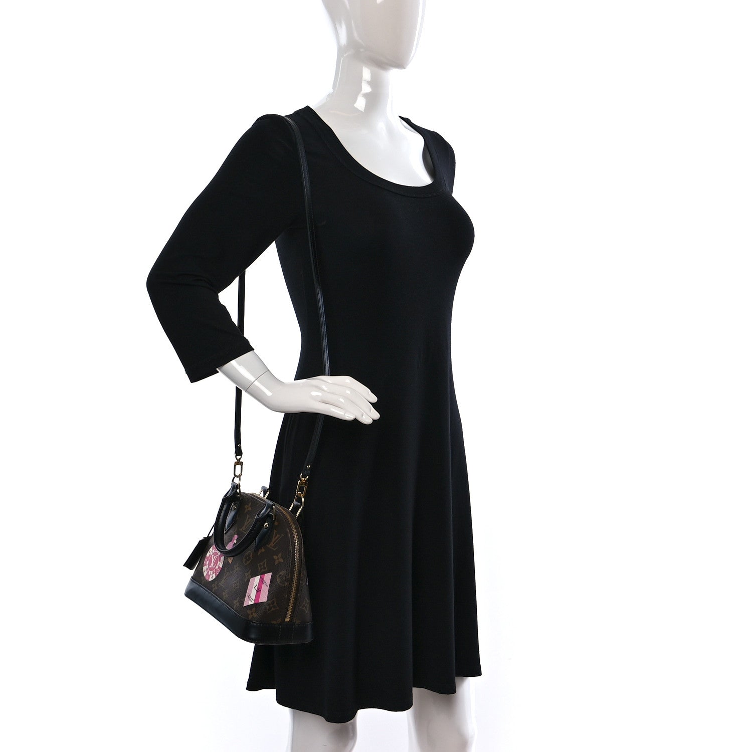 Louis Vuitton Monogram My LV World Tour Alma BB 2 of 8