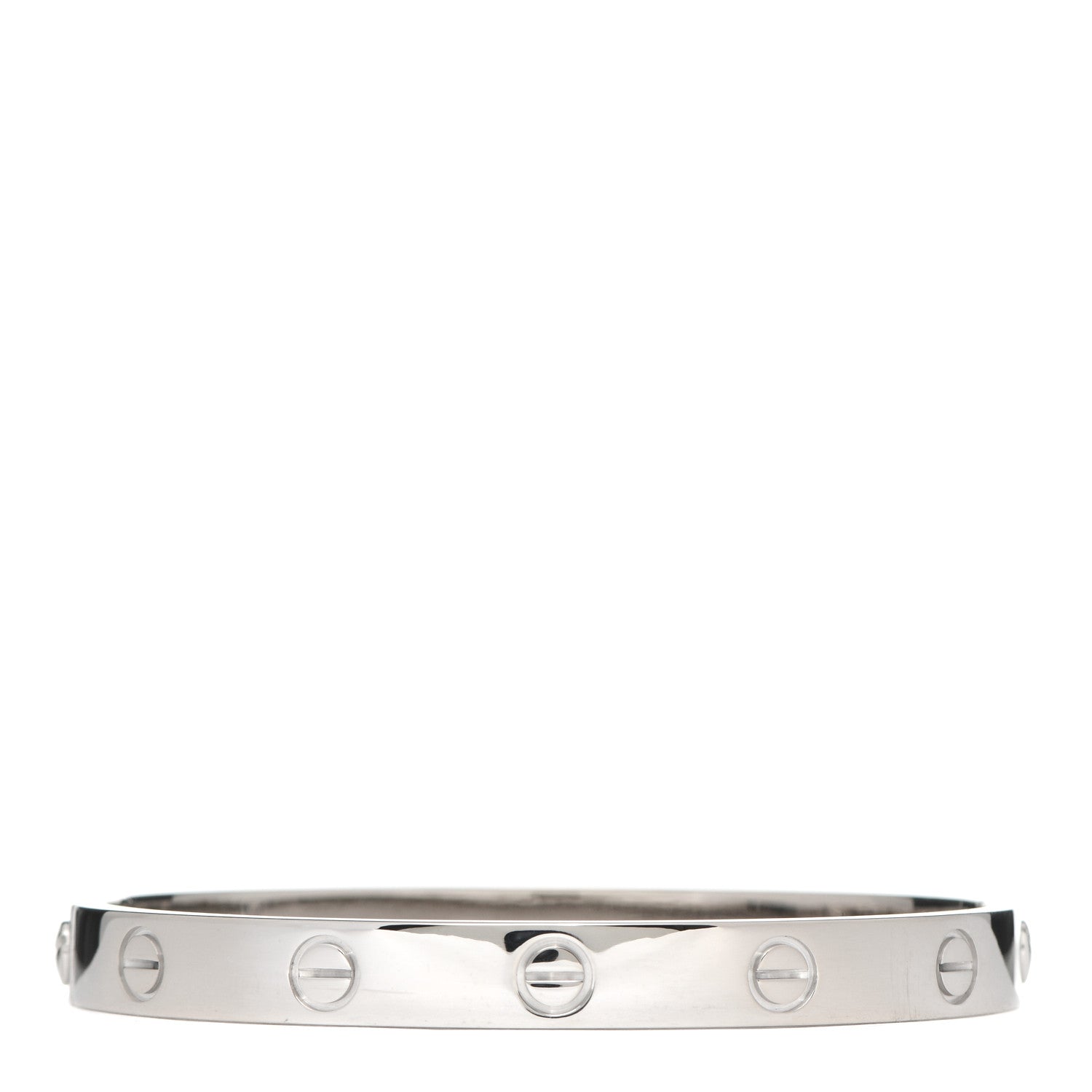 Cartier 18K White Gold LOVE Bracelet 16 1 of 6