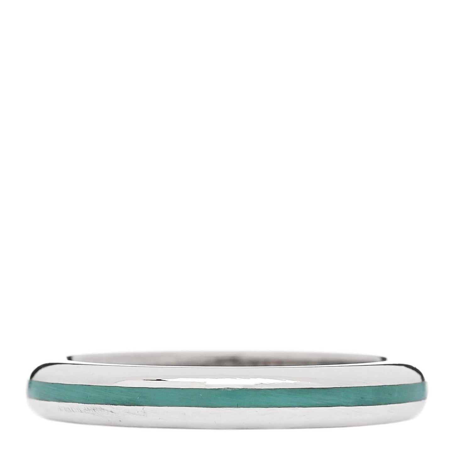 Sterling Silver Enamel Stackable Ring 52 6 Blue