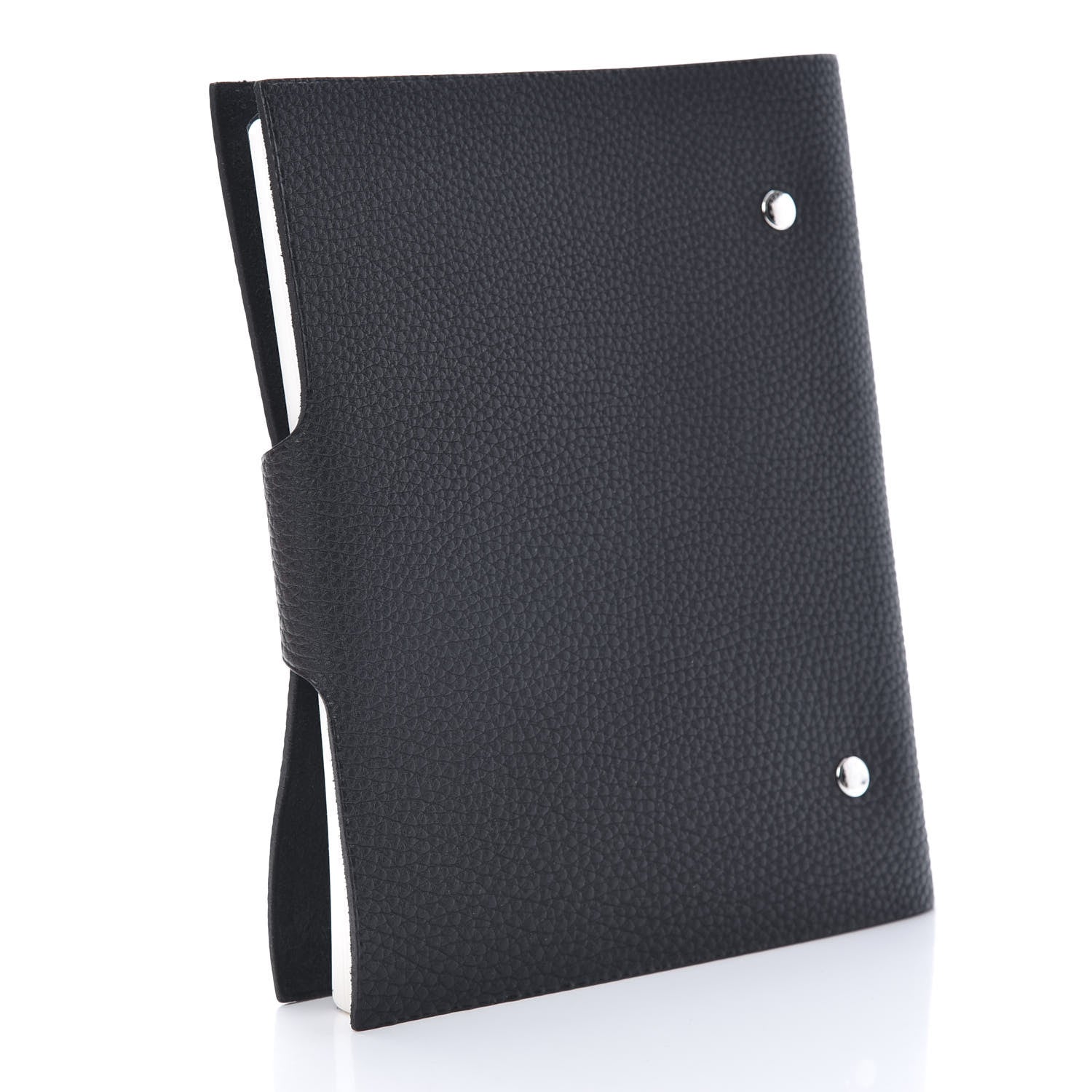 Hermes Togo Ulysse MM Notebook Cover Black 3 of 9