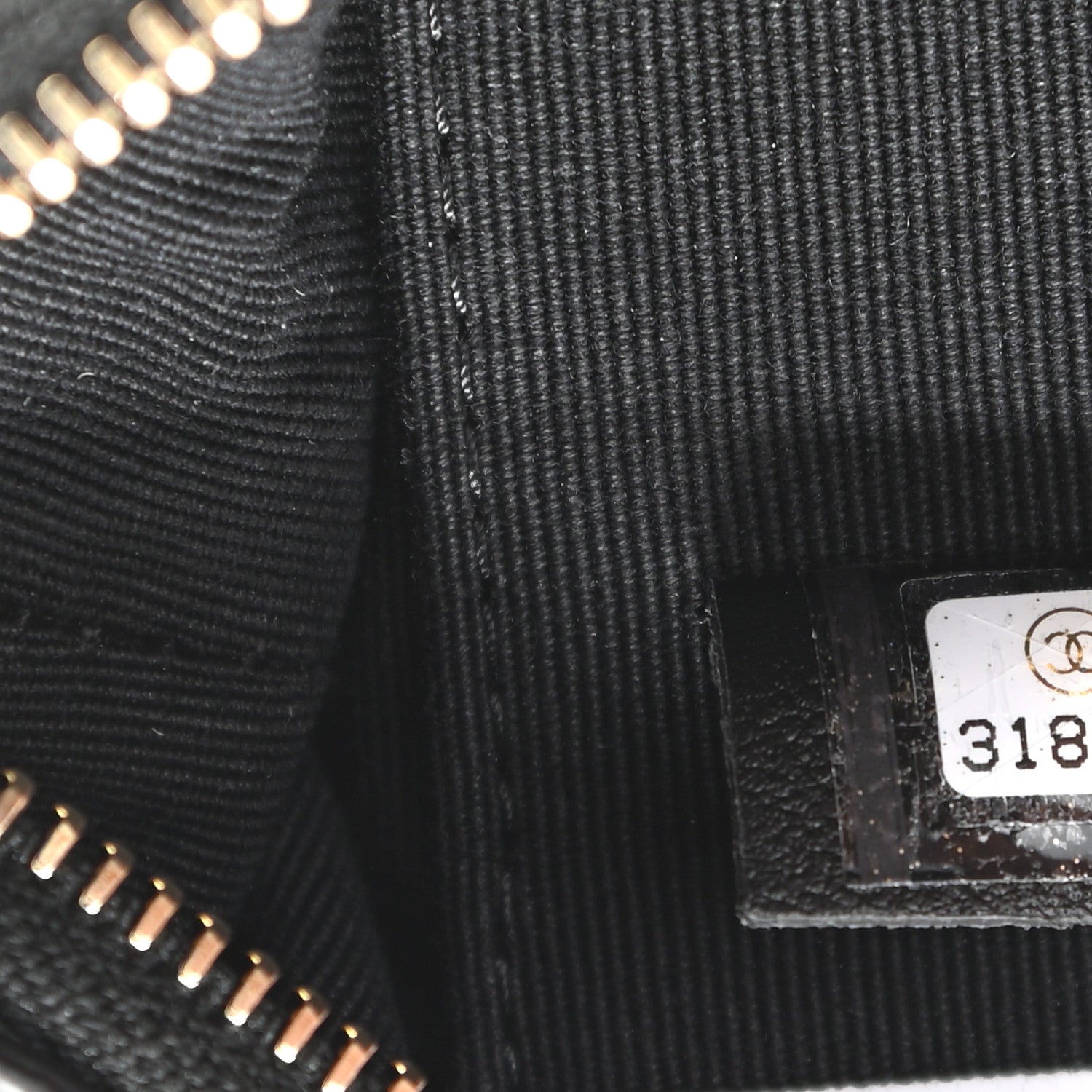 Chanel Nylon Grosgrain Quilted Lifestyle Clutch with Chain Black 7 of 11