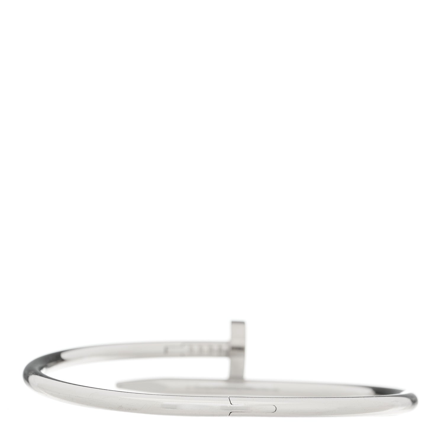 Cartier 18K White Gold Juste Un Clou Bracelet 18 2 of 3