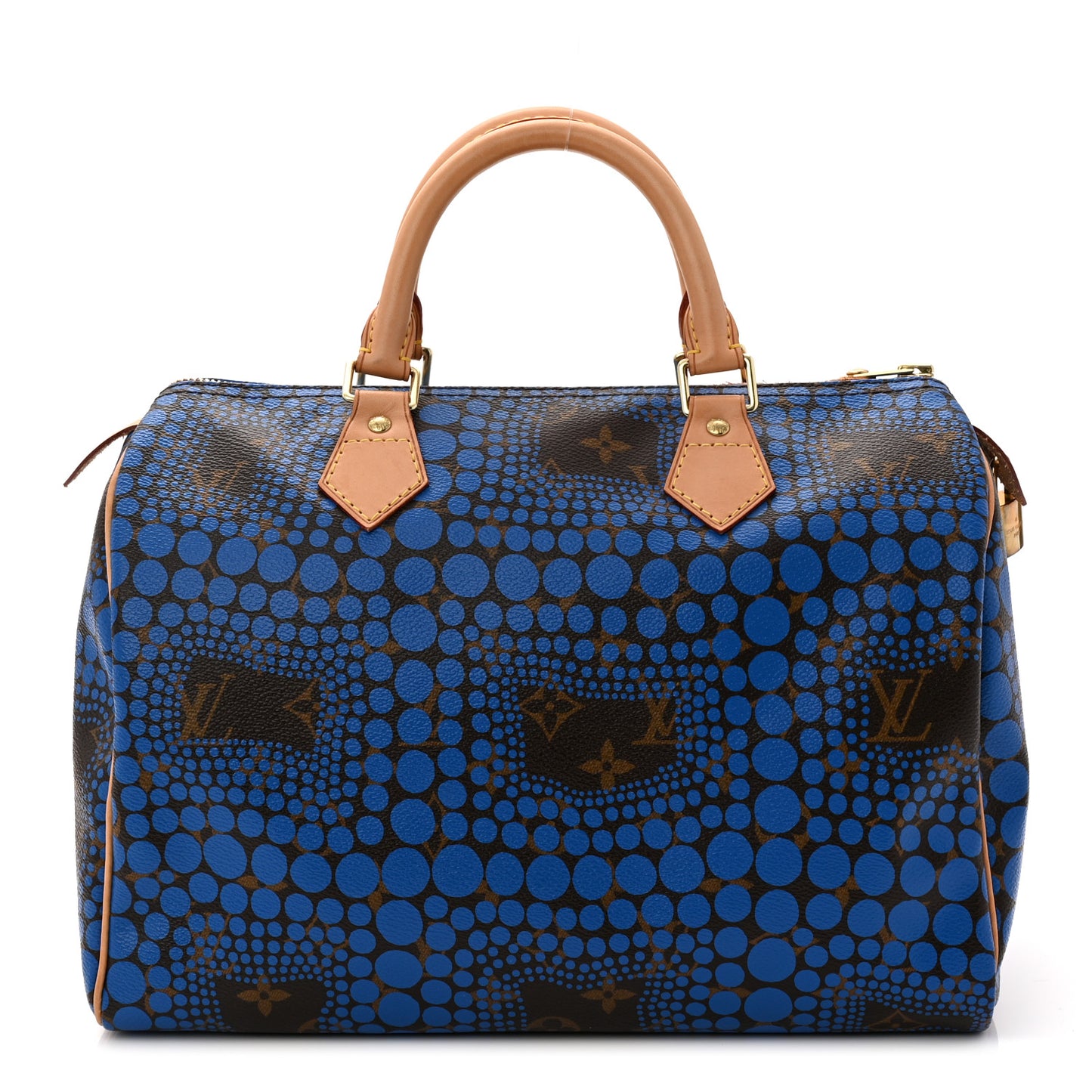 Monogram Kusama Town Speedy 30 Blue
