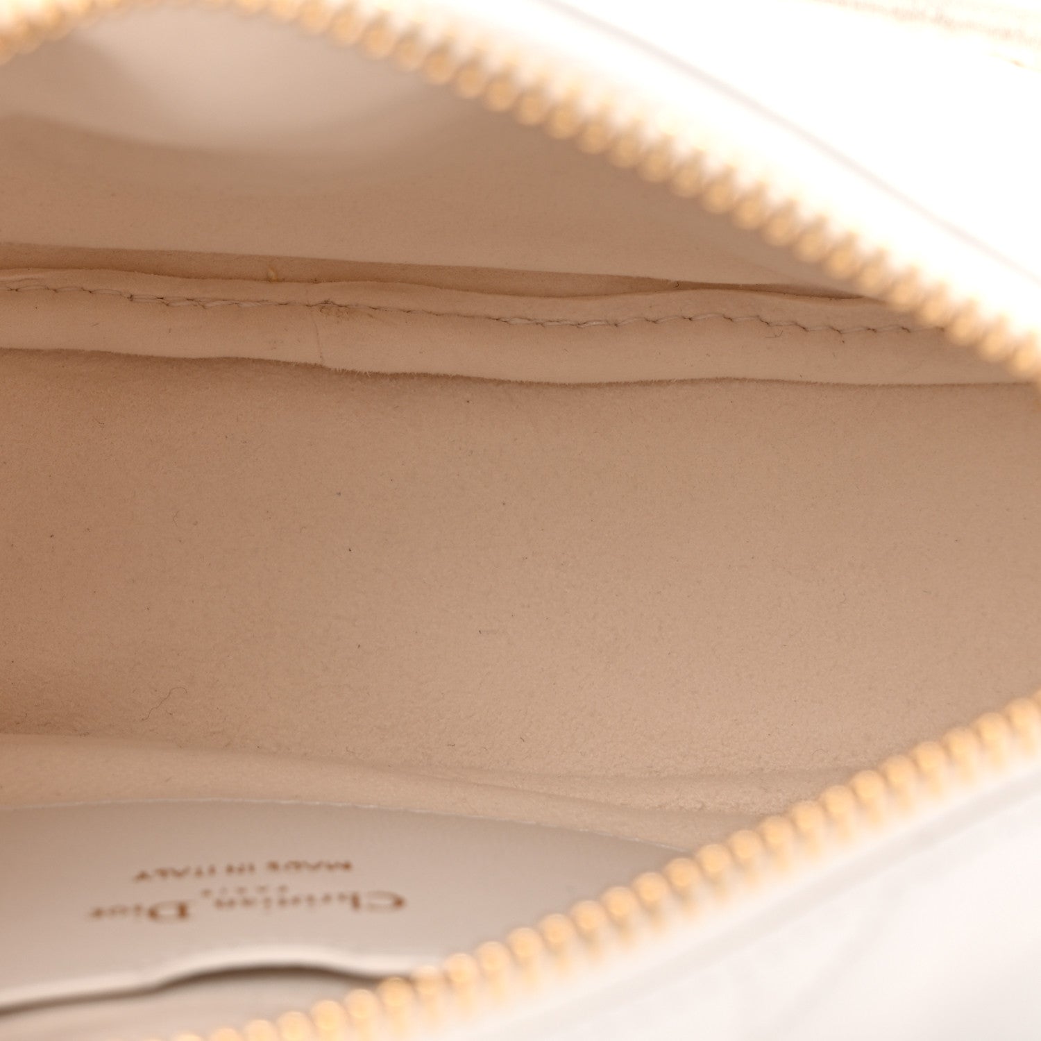 Christian Dior Lambskin Cannage Small Dior Vibe Hobo Bag Latte 5 of 11