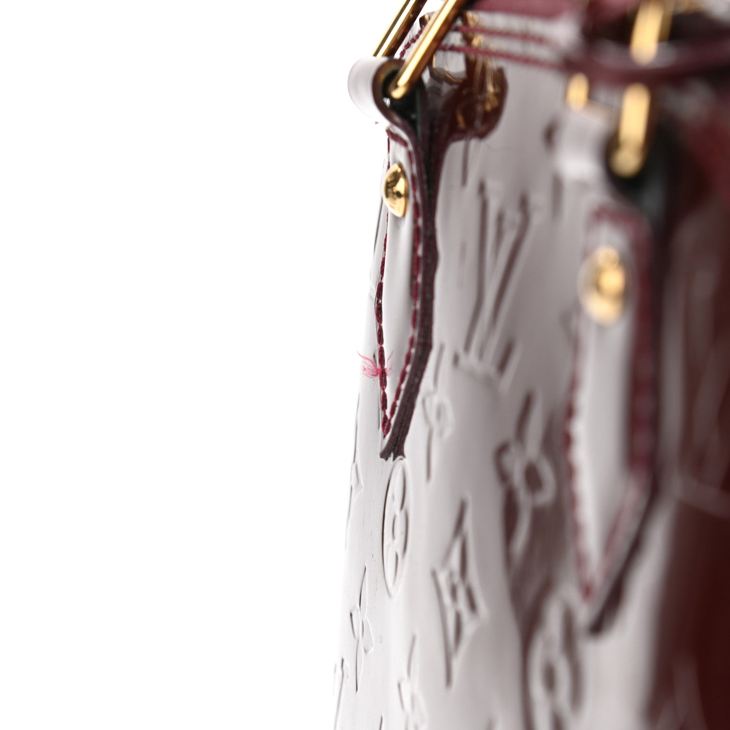 Louis Vuitton Vernis Alma BB Magenta 7 of 10