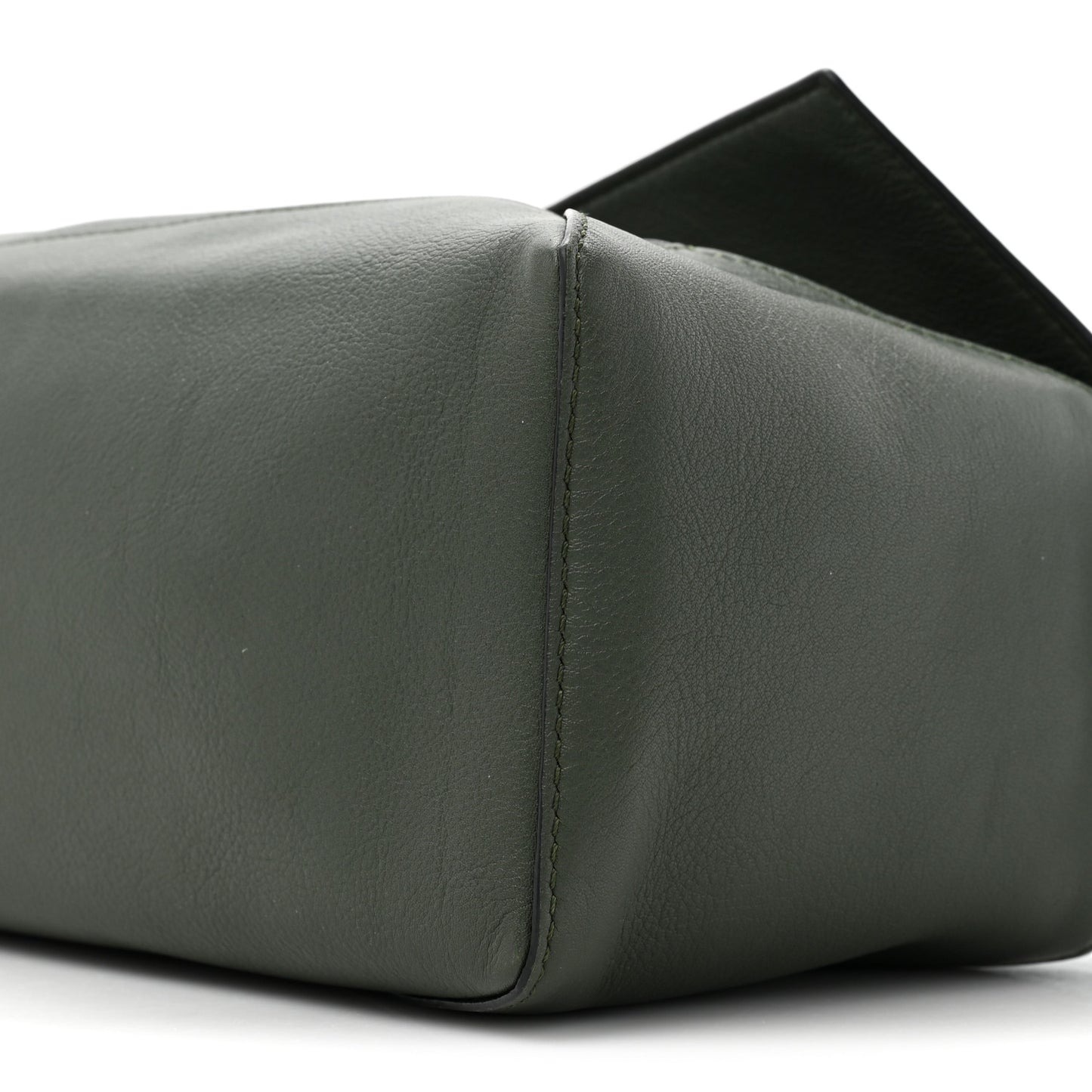 Calfskin Puzzle Hobo Avocado