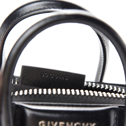 Givenchy Shiny Lord Calfskin Mini Antigona Black 9 of 10