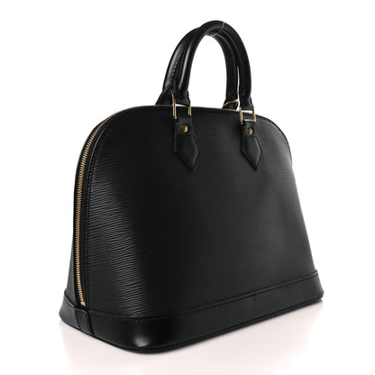 Louis Vuitton Epi Alma PM Black 3 of 9