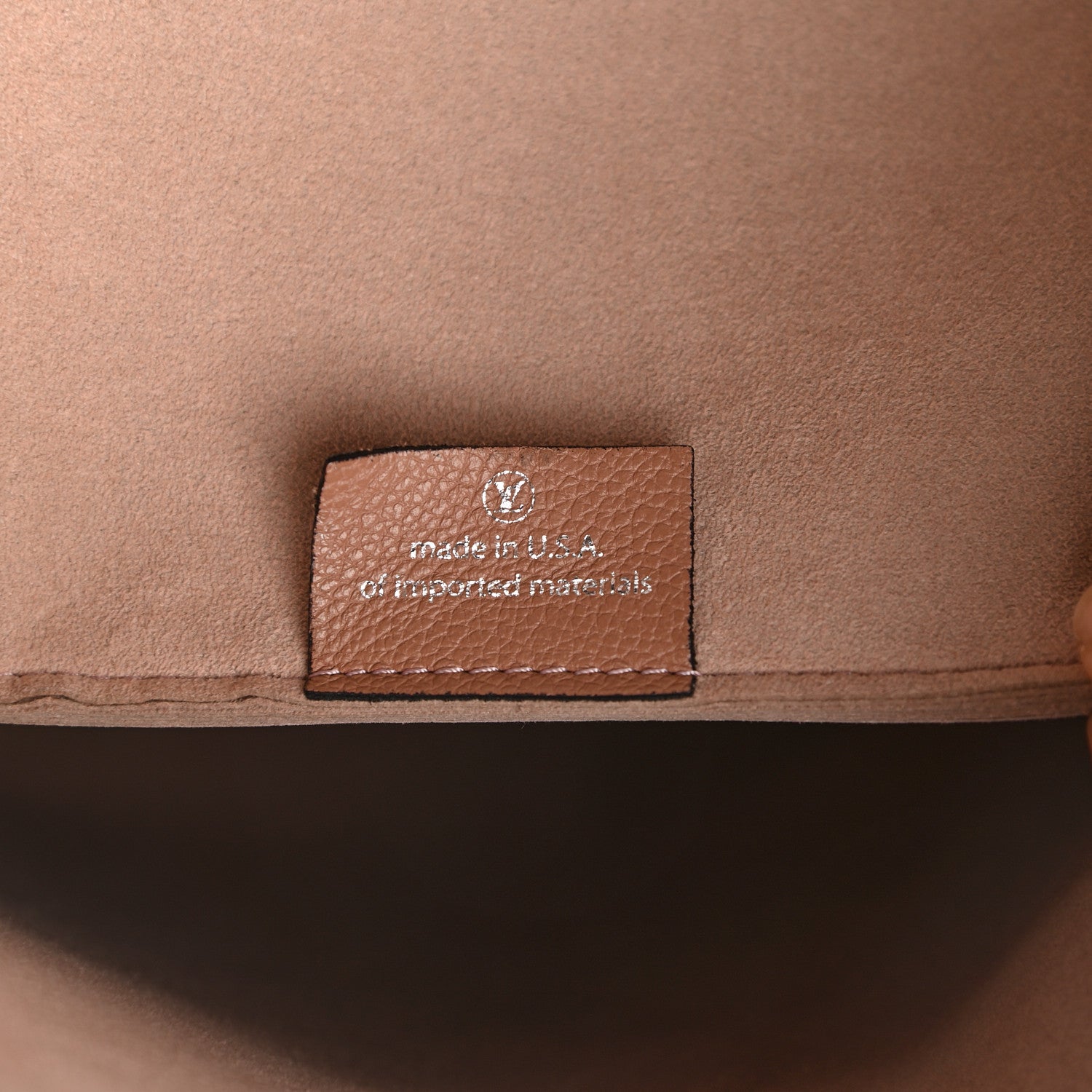 Louis Vuitton Calfskin Lockme Cabas Bois de Rose Black 7 of 12