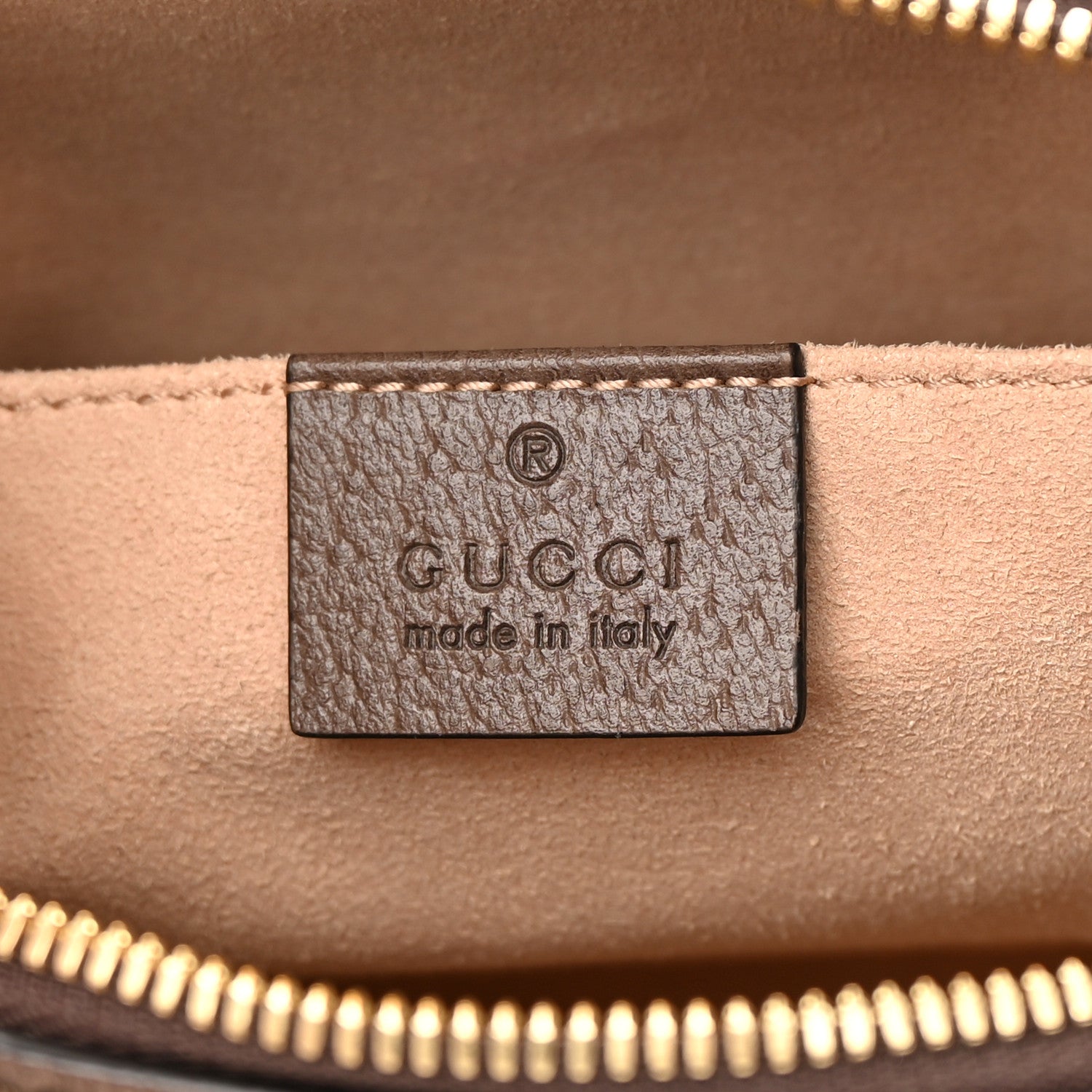 Gucci GG Supreme Monogram Web Small Ophidia Boston Bag Beige New Acero 6 of 14