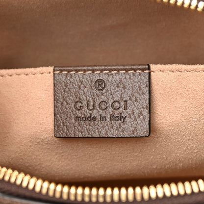 Gucci GG Supreme Monogram Web Small Ophidia Boston Bag Beige New Acero 6 of 14