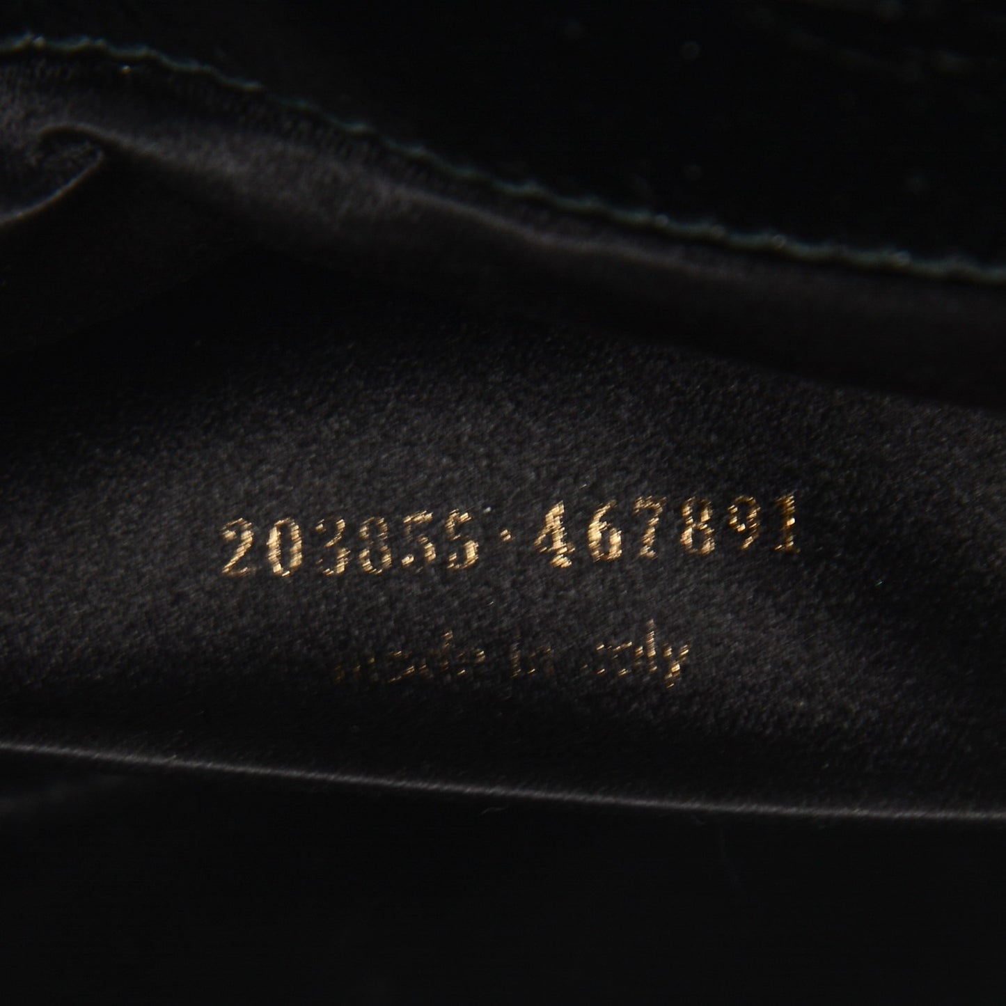 Textured Patent Monogram Large Belle De Jour Clutch Black