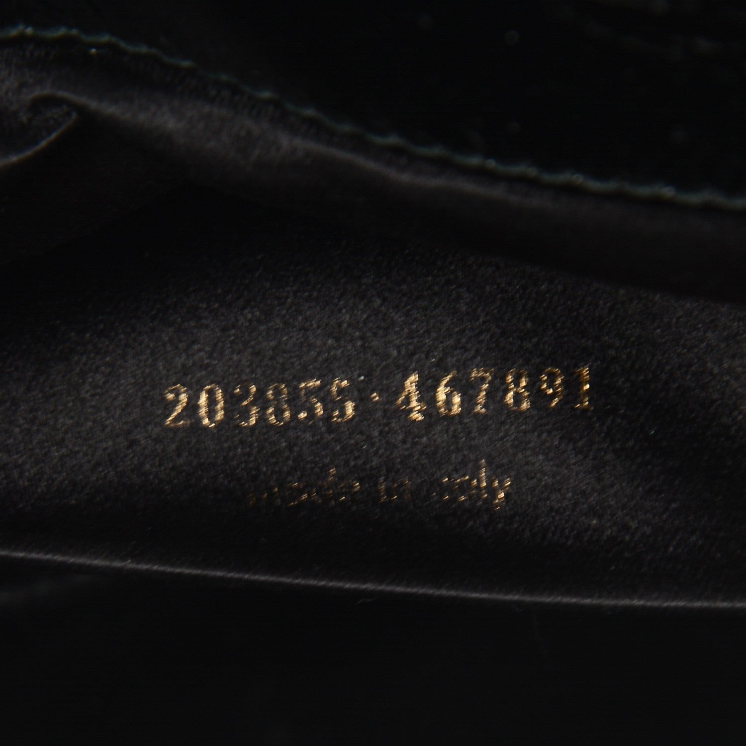 Saint Laurent Textured Patent Monogram Large Belle De Jour Clutch Black 7 of 7