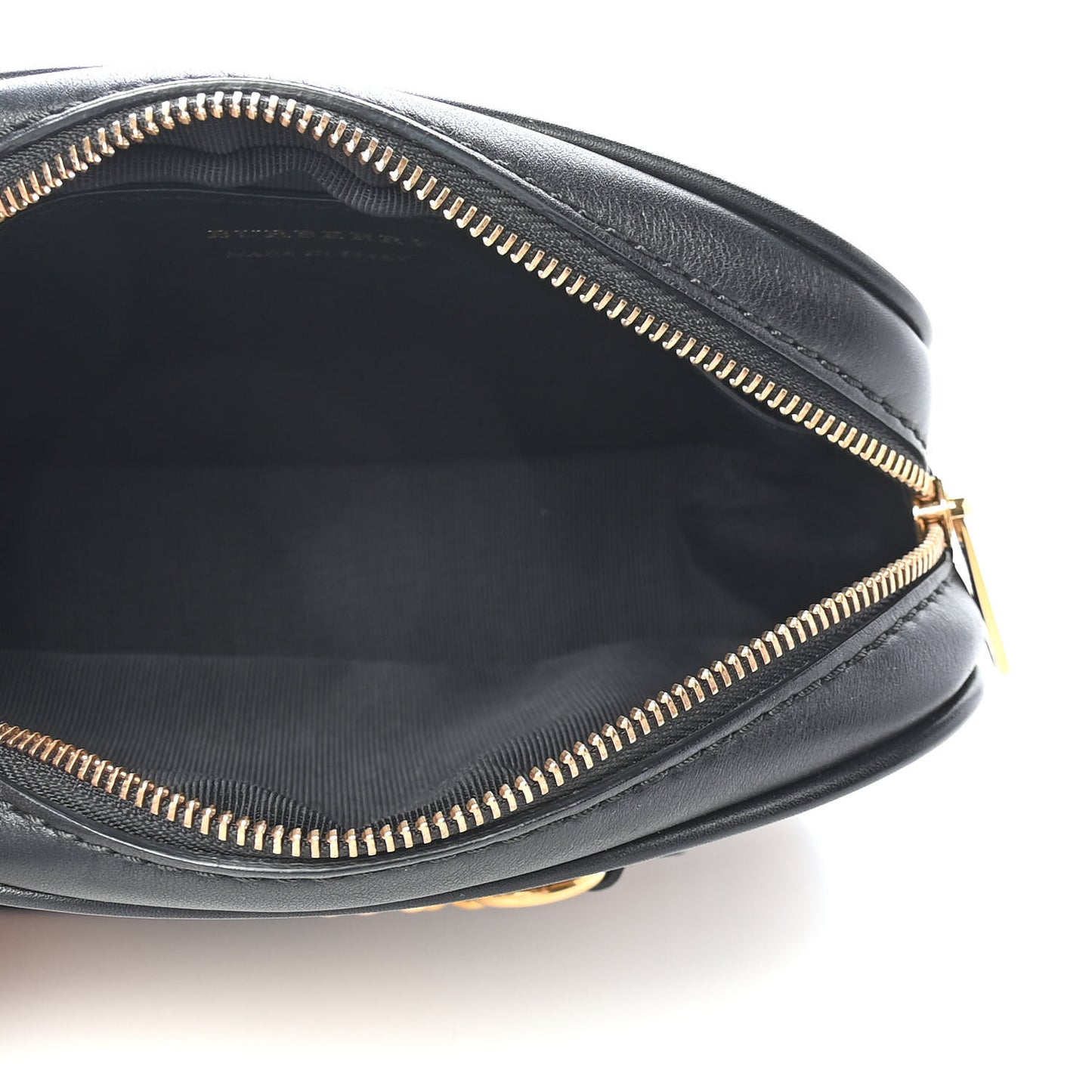 1983 Knight Check Smooth Calfskin Link Camera Bag Black