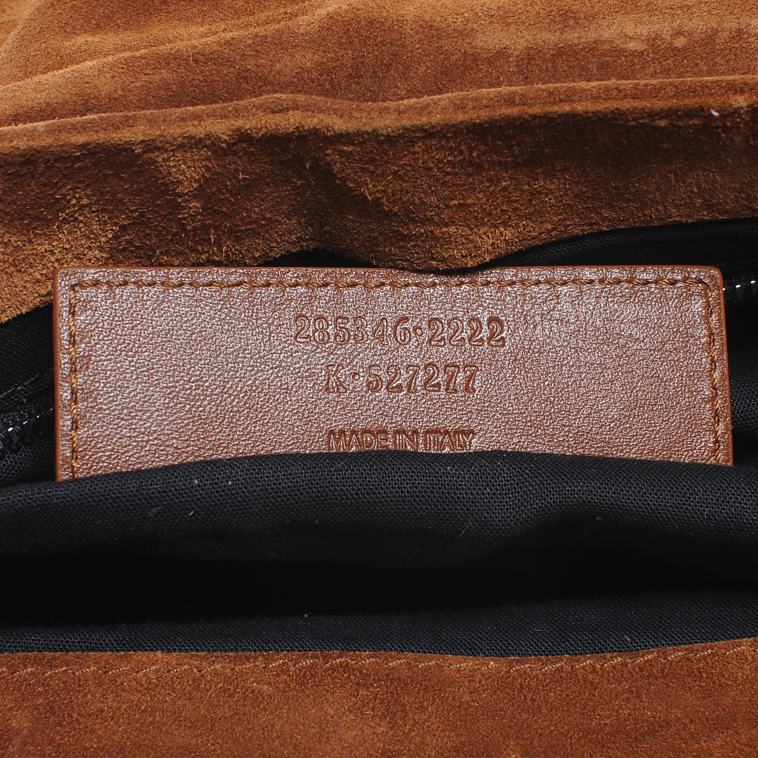 Balenciaga Baby Daim Suede Neo Folk Messenger Chataigne 9 of 9