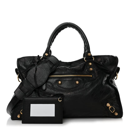 Balenciaga Agneau Giant 12 Gold Hardware City Black 1 of 11