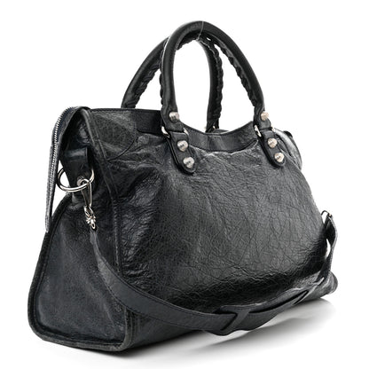 Balenciaga Agneau Giant 12 Silver Hardware City Dark Night 3 of 9