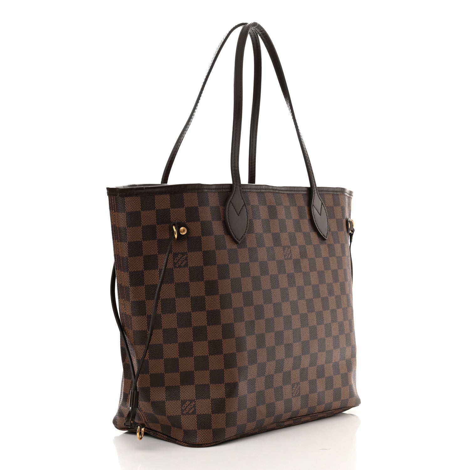 Louis Vuitton Damier Ebene Neverfull MM 3 of 9