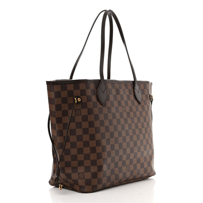 Louis Vuitton Damier Ebene Neverfull MM 3 of 9