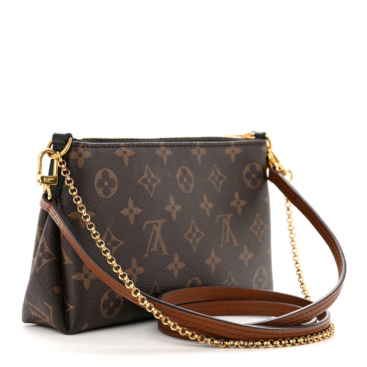 Monogram Pallas Clutch Black