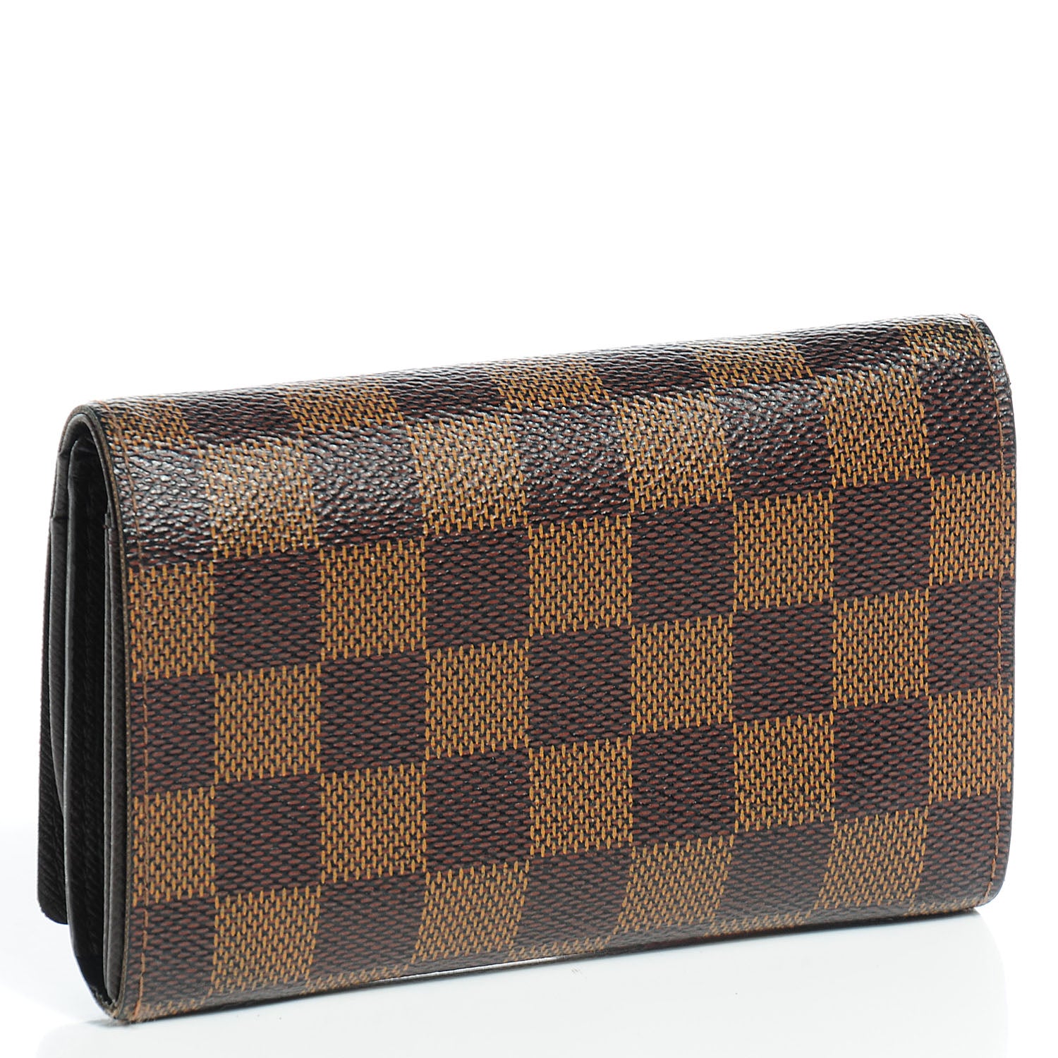 Louis Vuitton Damier Ebene Porte-Monnaie Billets Tresor Wallet 3 of 8