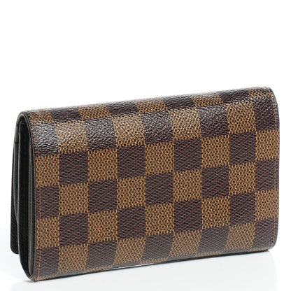 Louis Vuitton Damier Ebene Porte-Monnaie Billets Tresor Wallet 3 of 8