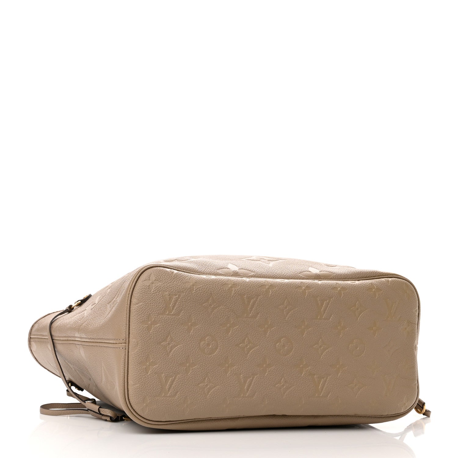 Louis Vuitton Empreinte Monogram Giant Neverfull MM Tourterelle 4 of 10