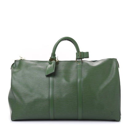 Louis Vuitton Epi Keepall 50 Borneo 1 of 11