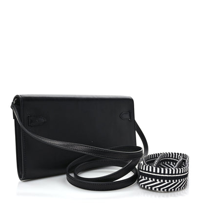 Hermes Evercolor Cavale Kelly Wallet To Go Black Multicolor 3 of 9
