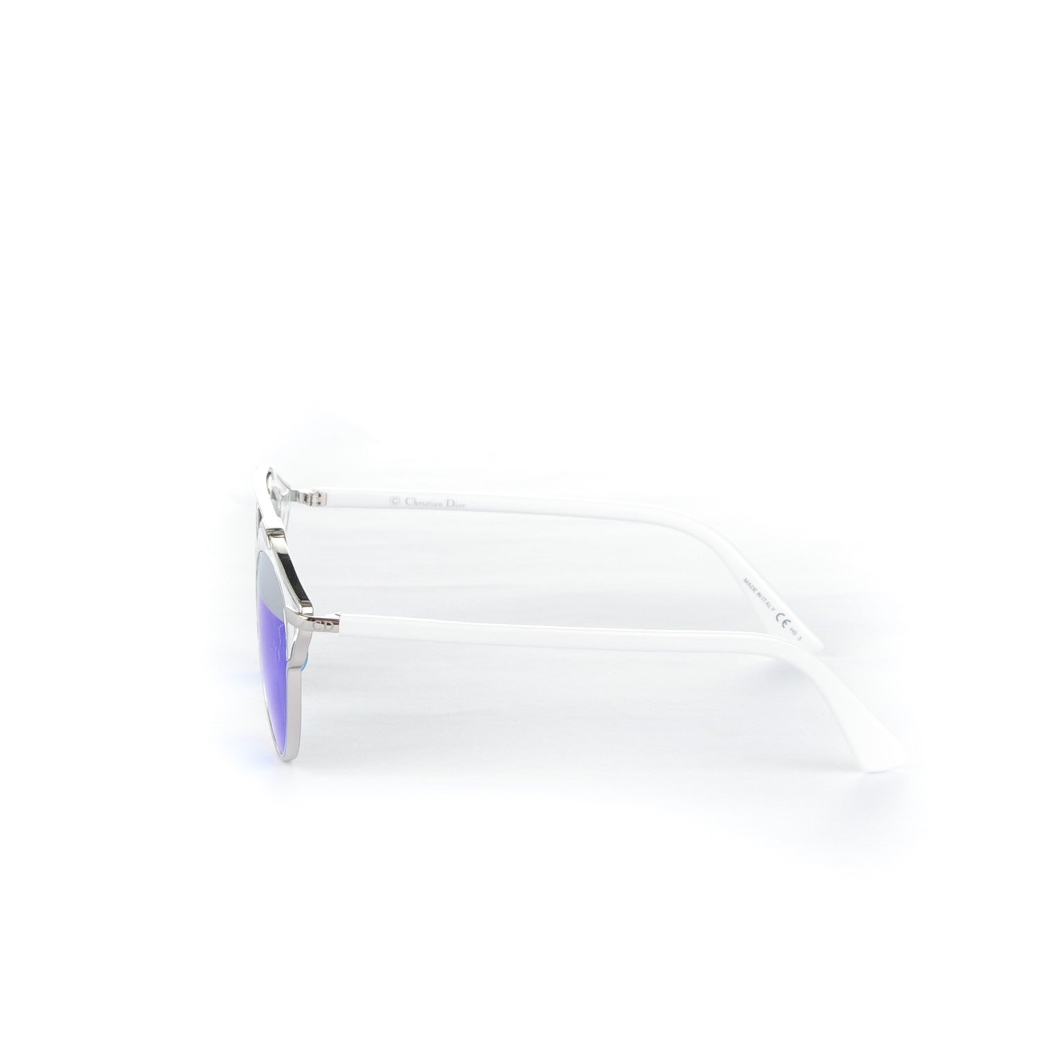 Christian Dior Mirrored So Real Sunglasses Crystal Silver White 2 of 7
