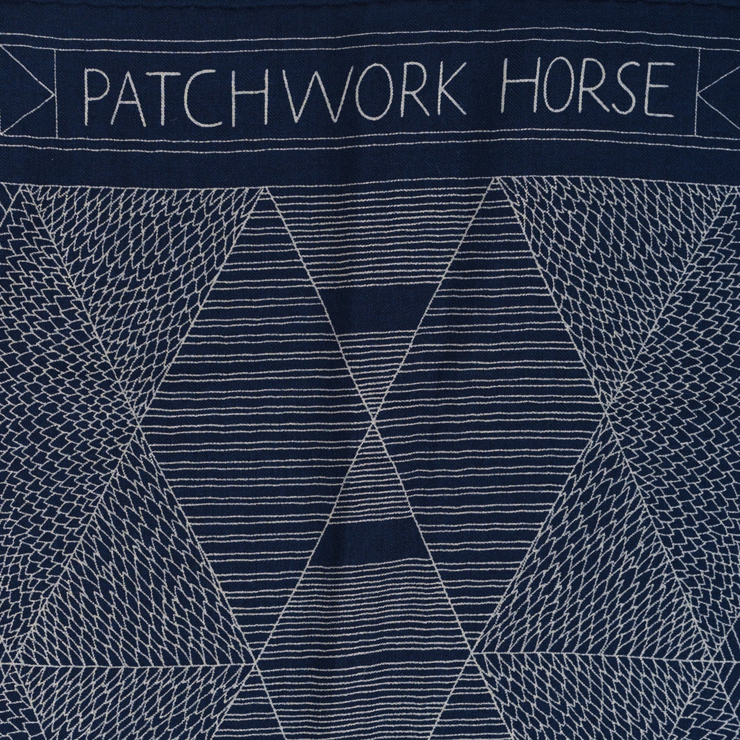Cashmere Silk Patchwork Horse Shawl 140