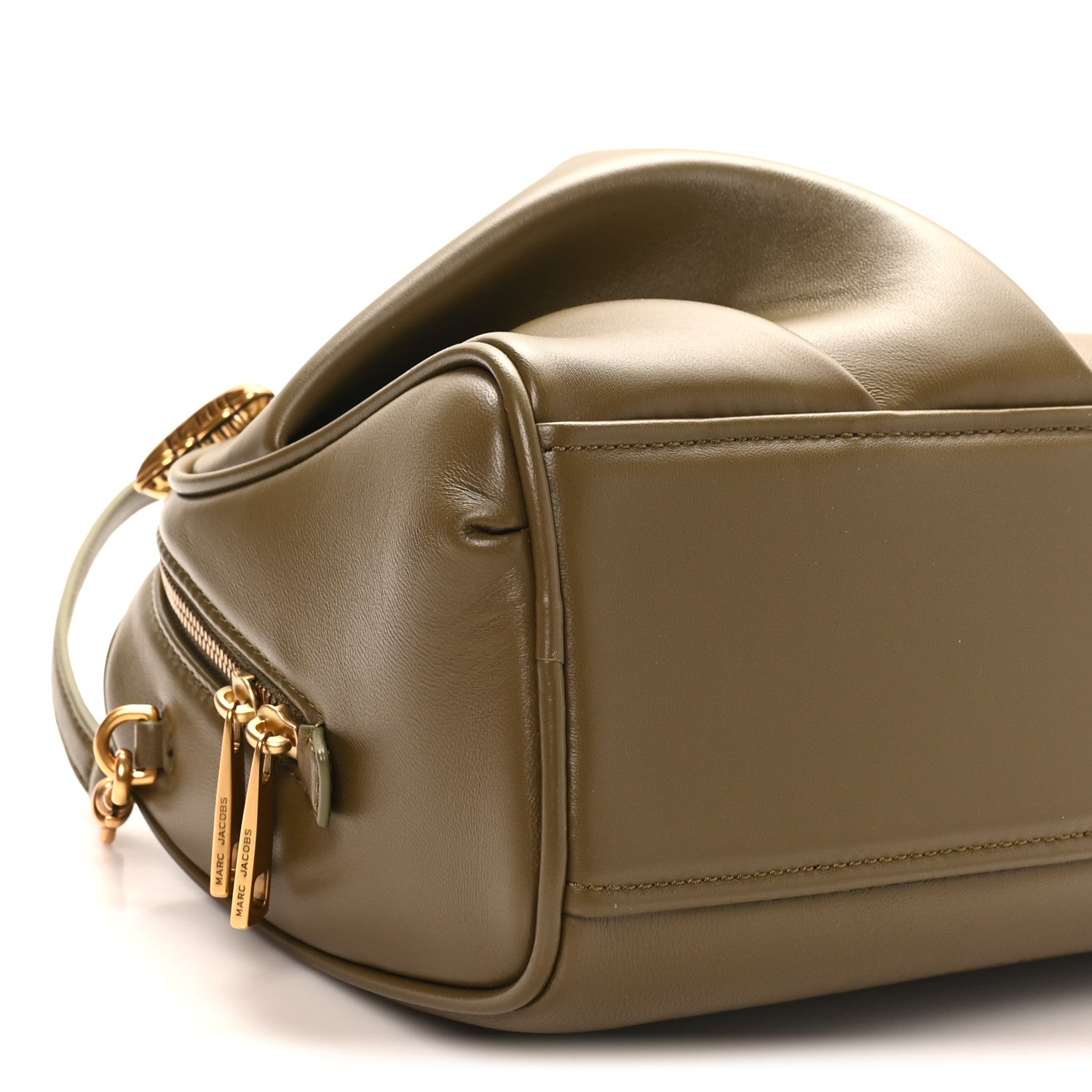 Marc Jacobs Lambskin Small The Wave Bag Olive 1850486 – FASHIONPHILE