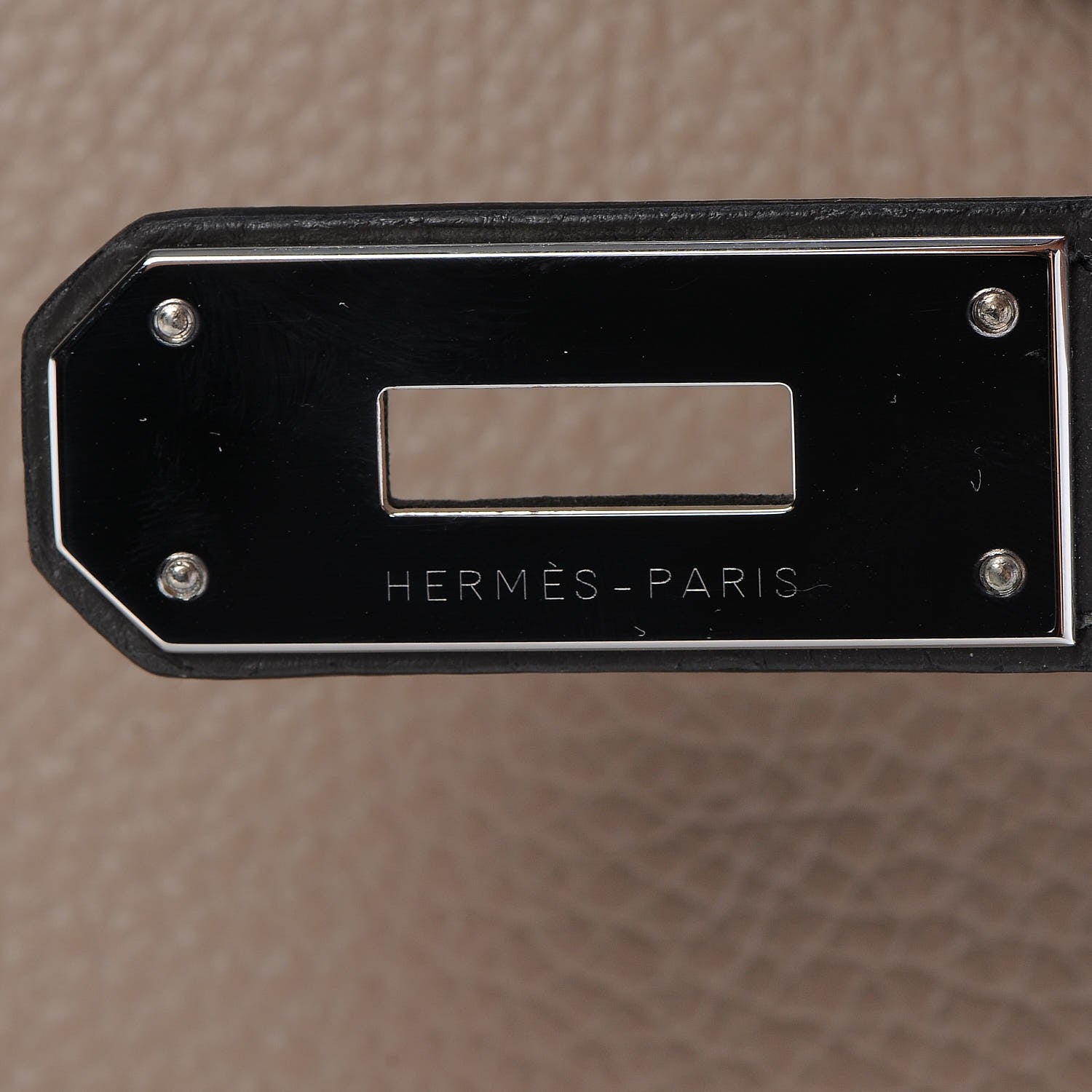 Hermes Togo Horseshoe Tri Color Kelly Retourne 40 Etain Gris Tourterelle Graphite 13 of 41