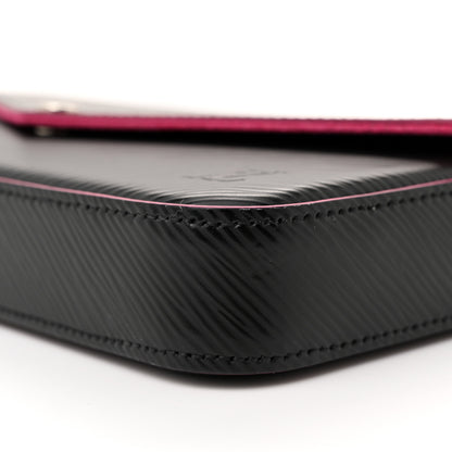 Louis Vuitton Epi Pochette Felicie Black Hot Pink 11 of 11