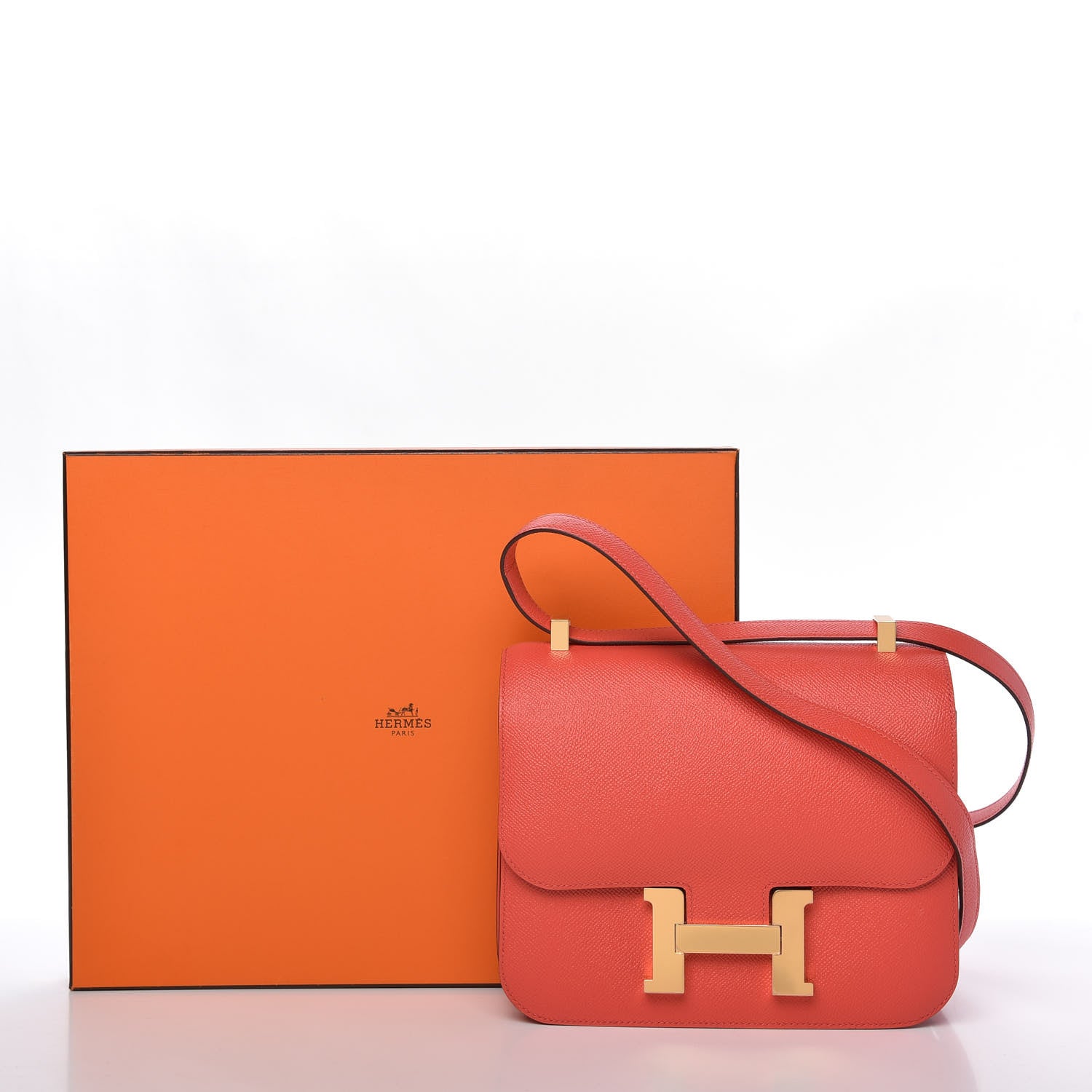 Hermes Epsom Constance 24 Rose Jaipur 9 of 9