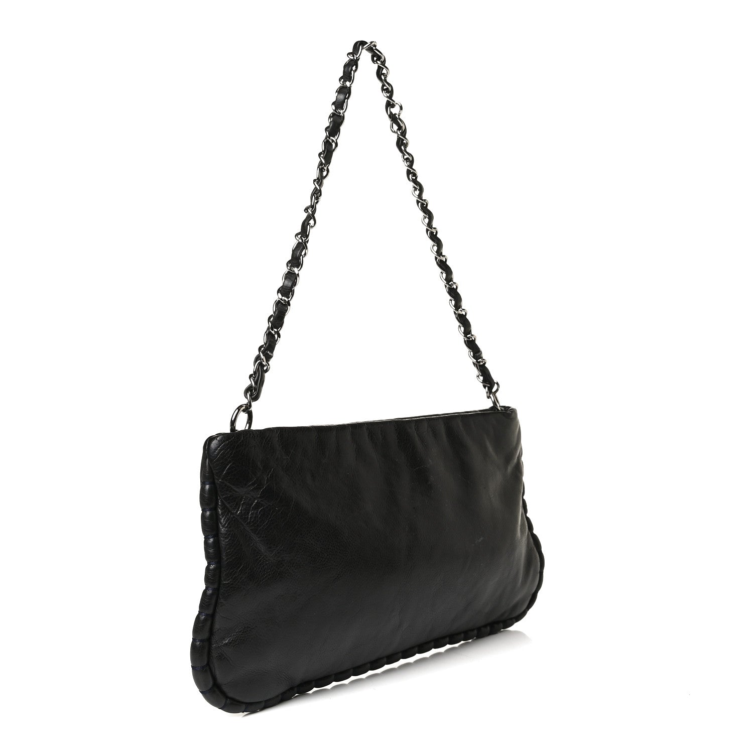 Chanel Calfskin On the Bund Pochette Black 3 of 18