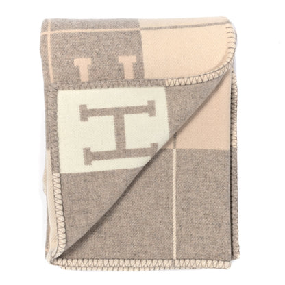 Hermes Wool Cashmere Avalon III Blanket Coco Camomille 2 of 3