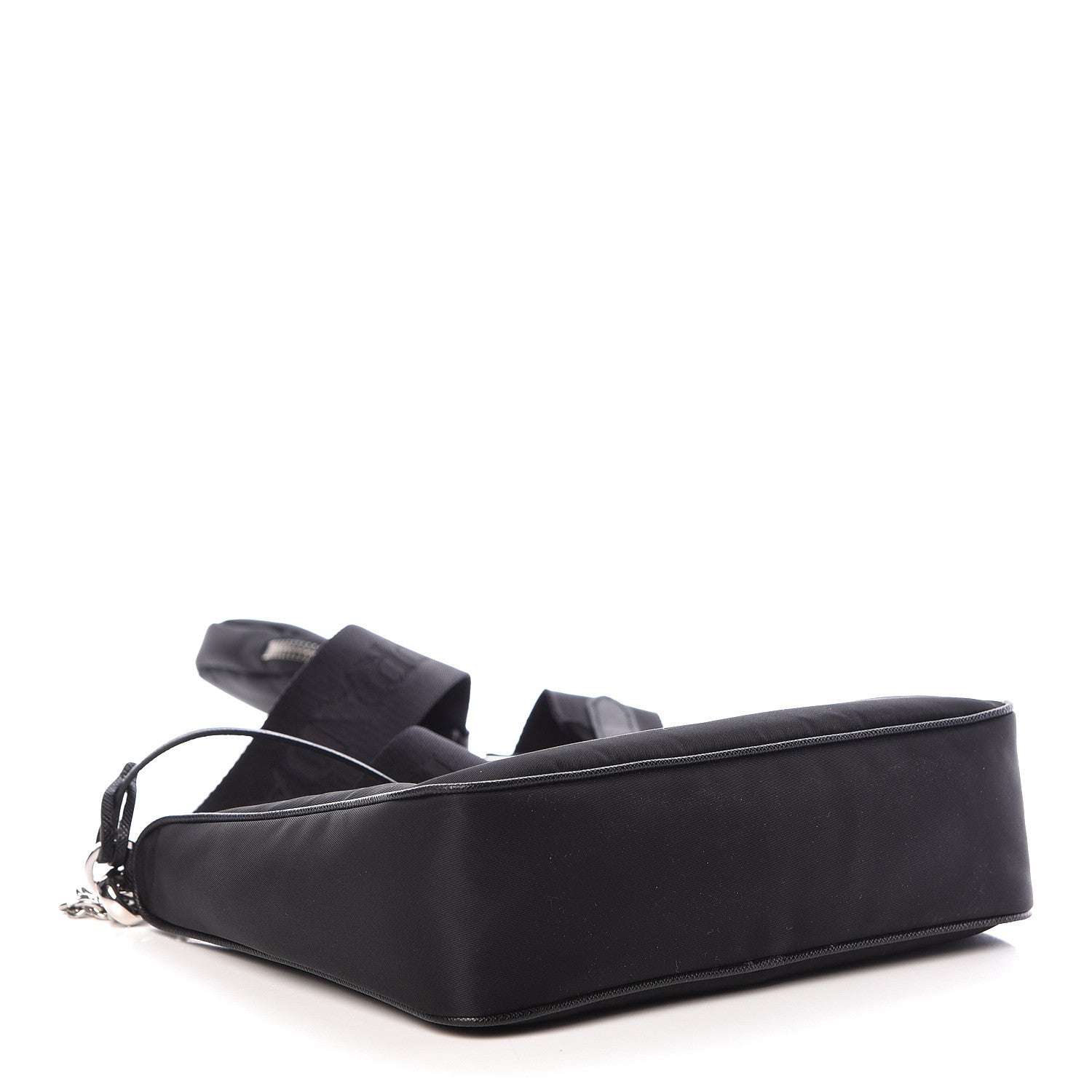 Prada Nylon Re-Edition 2005 Shoulder Bag Black 7 of 14
