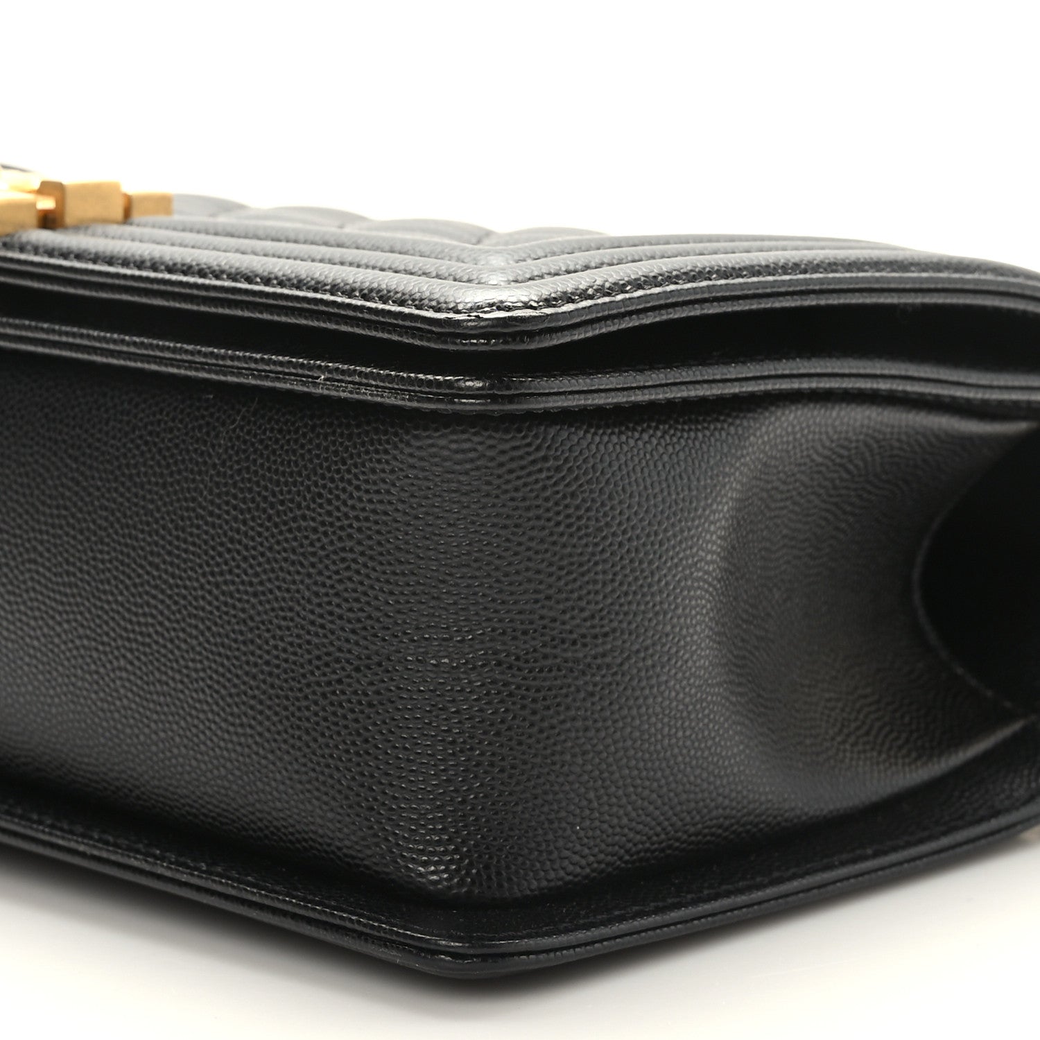 Chanel Caviar Quilted Medium Boy Flap Black 9 of 9