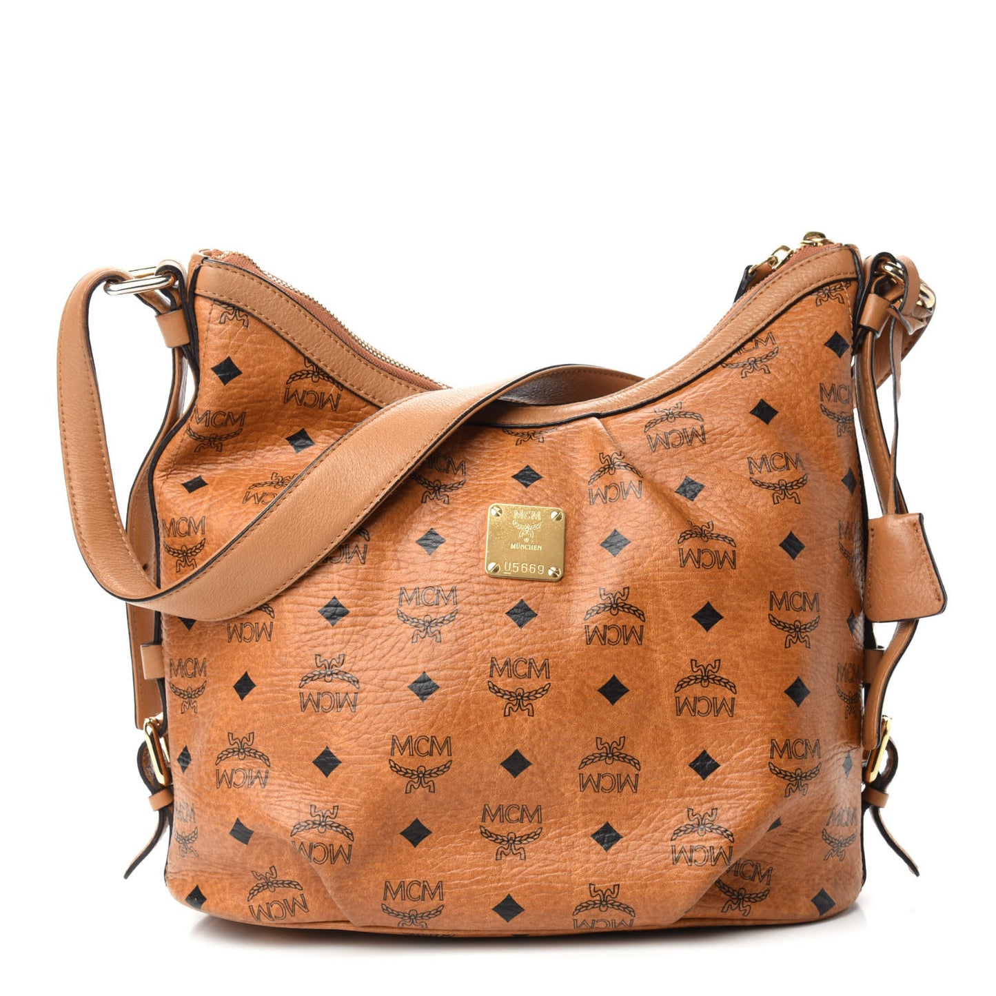 Visetos Hobo Cognac