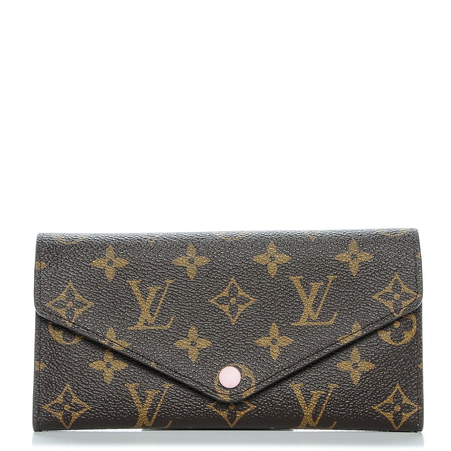 Monogram Josephine Wallet Rose Ballerine