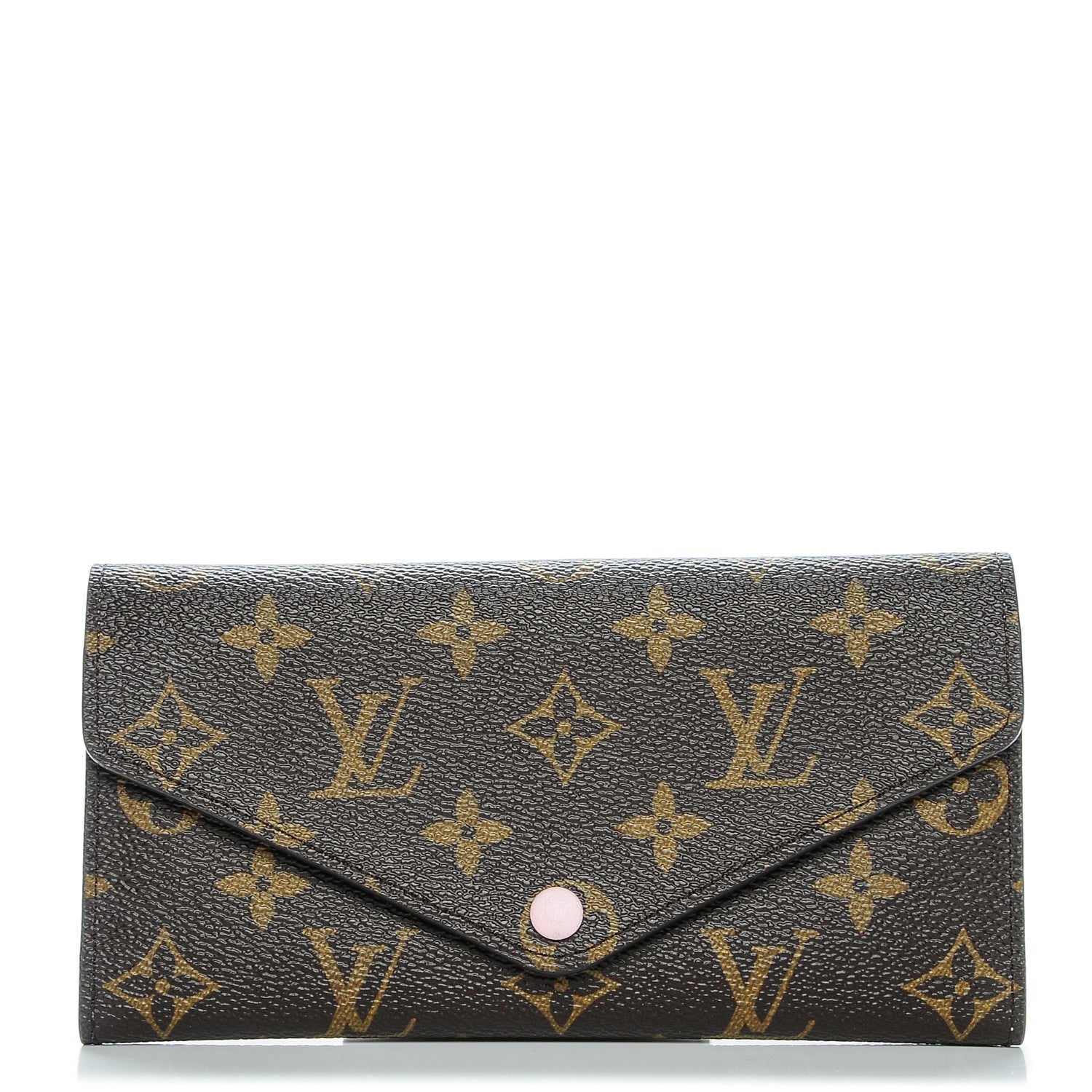 Louis Vuitton Monogram Josephine Wallet Rose Ballerine 1 of 6