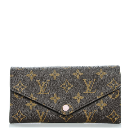Louis Vuitton Monogram Josephine Wallet Rose Ballerine 1 of 6