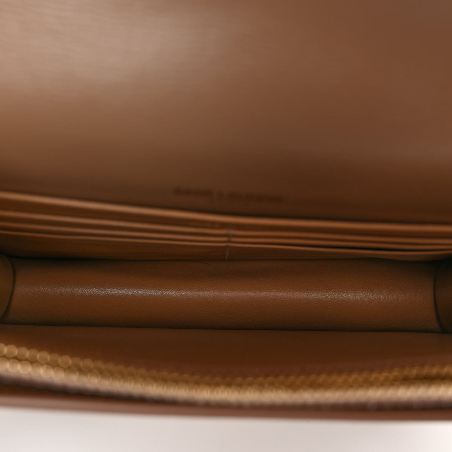 Calfskin Monogram Sunset Chain Wallet Nude Powder