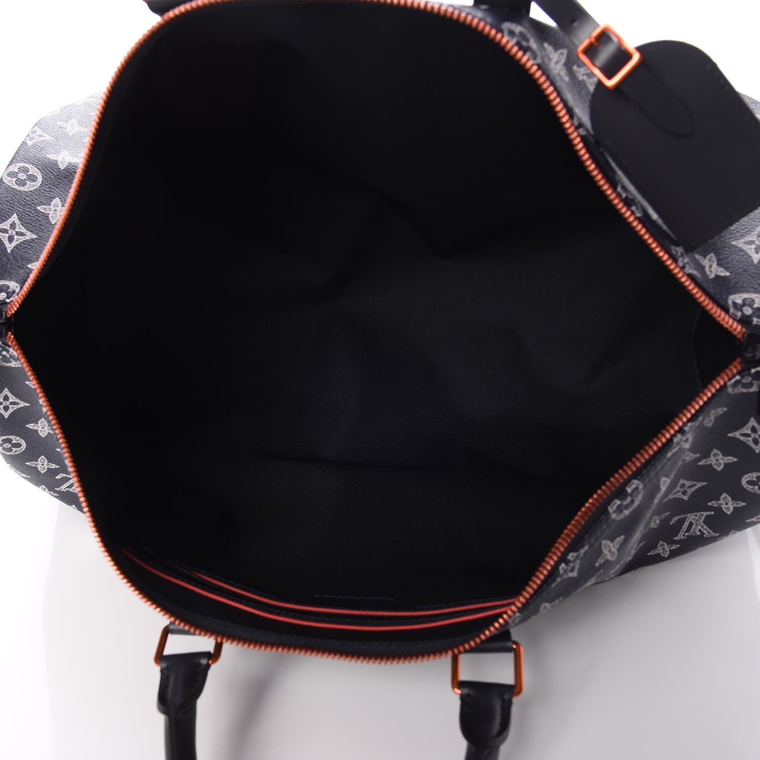 Louis Vuitton Monogram Upside Down Keepall Bandouliere 50 Ink 13 of 16